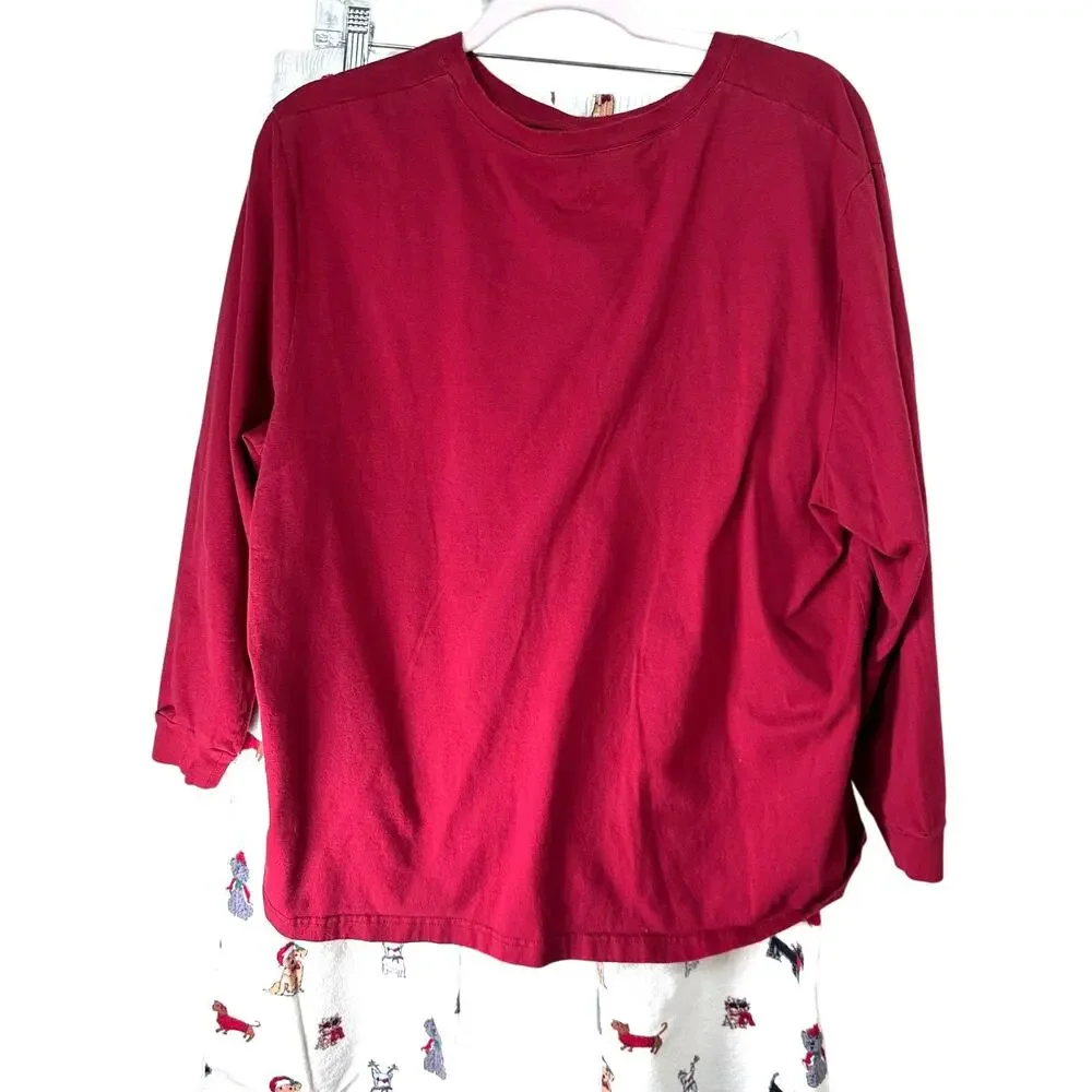 Pajamagram Christmas Dog Pajama Set 1X Cotton Golden Lab pug schnauzer Dachshund - Picture 2 of 10